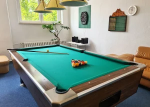 ADROME Caritativer Suchthilfeverein e.V. - WOHNHEIM Siems - Freizeit - Billard, Billardtisch